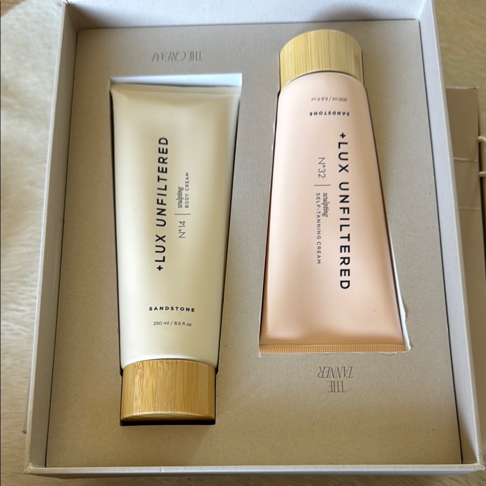 Skincare Set - Cream and Tan